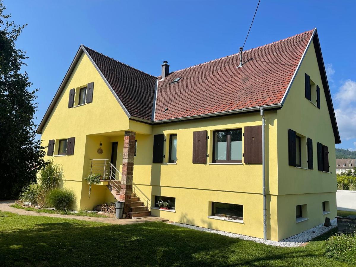 Alsacebnb - Gite 12 Personnes Dans Le Vignoble - Piscine Privee & Spa Ammerschwihr Exterior photo