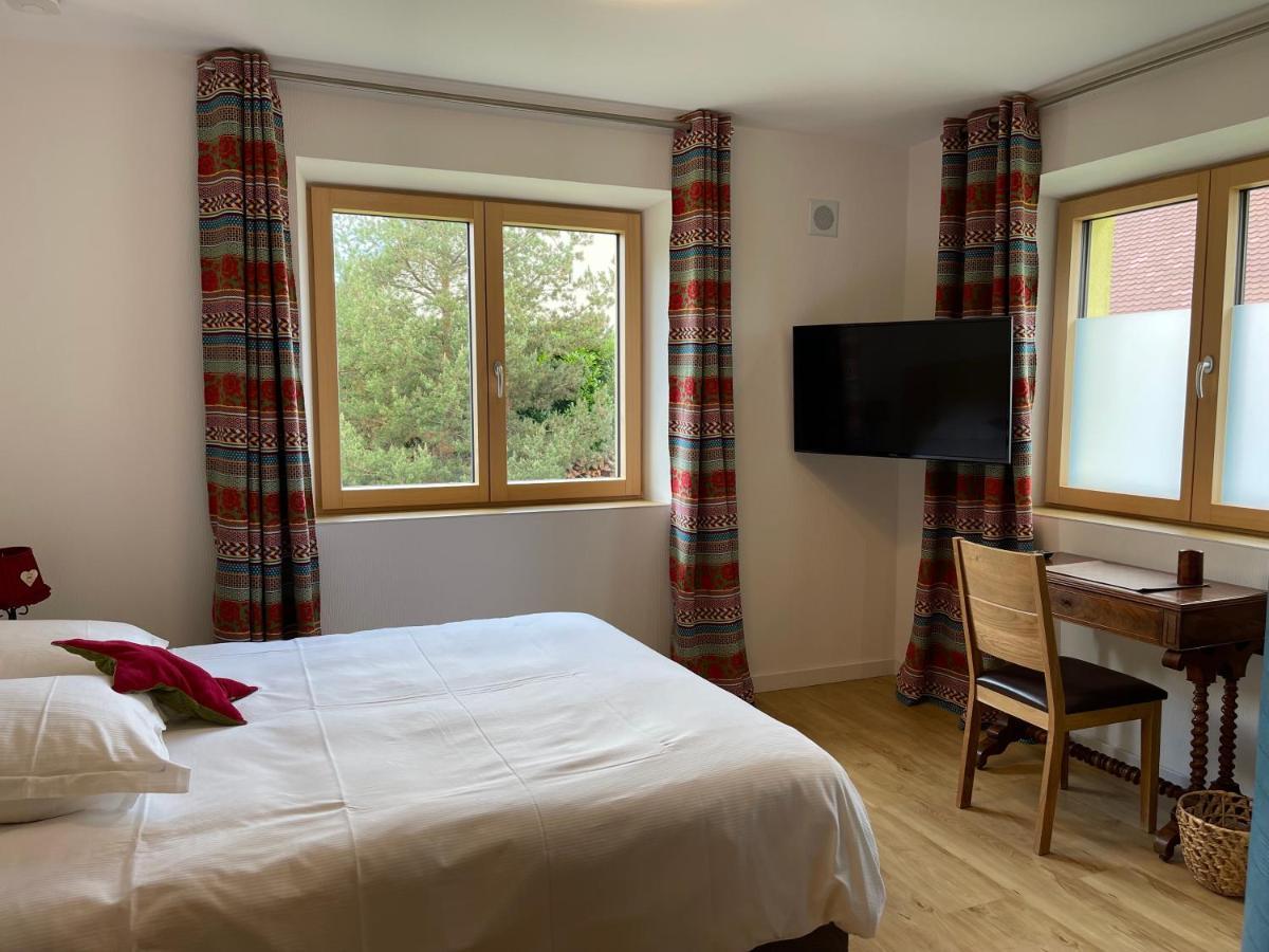 Alsacebnb - Gite 12 Personnes Dans Le Vignoble - Piscine Privee & Spa Ammerschwihr Exterior photo